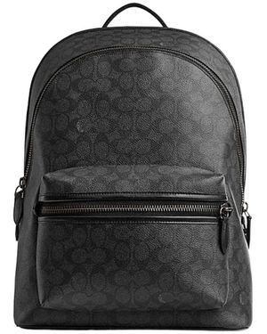 COACH Iconic Charter Backpack - Grey