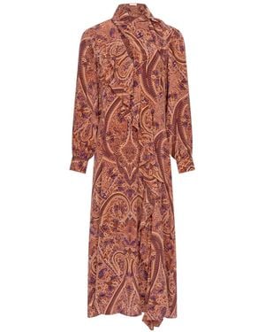 Ulla Johnson Sabrina Silk Dress - Red