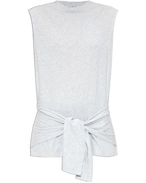 Acne Studios Tie-Fastening T-Shirt - White