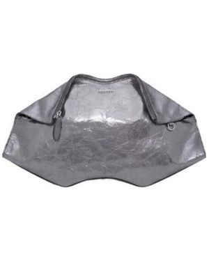 McQueen Manta Clutch - Grey