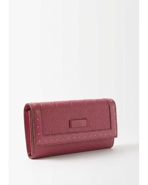 Gucci Long Wallet - Purple