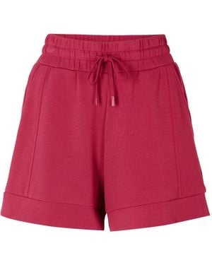 Varley Drawstring Athletic Shorts - Red