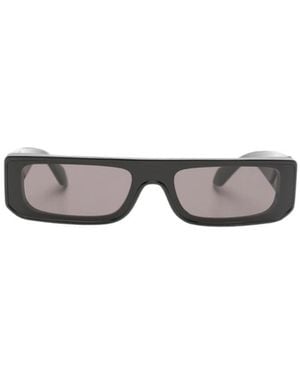 Alaïa Rectangular Sunglasses - Metallic