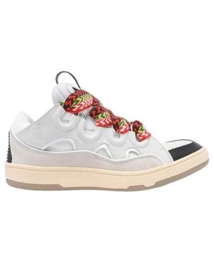 Lanvin Round-Toe Sneakers - Pink