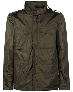 Aspesi Multi-Pocket Nylon Jacket - Green