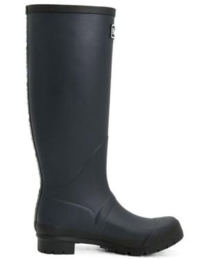 Barbour Round-Toe Boots - Black