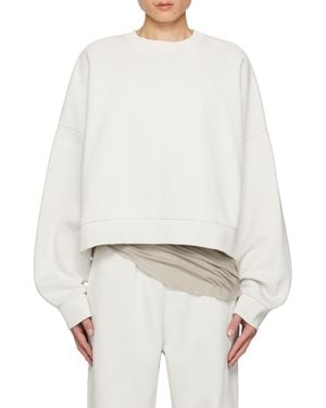 Entire studios Box Crewneck Sweatshirt - White