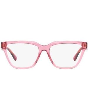 Emporio Armani Cat-Eye Frame Glasses - Pink