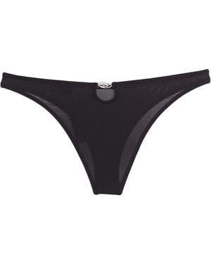 DIESEL Simple Color Elastic Underwear - Black