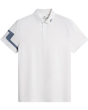 J.Lindeberg Short-Sleeved Polo Shirt - White