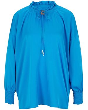 BOSS Vneck Shirt - Blue
