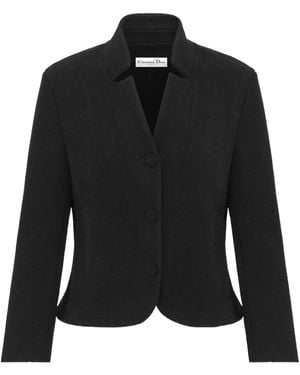 Dior Fitted Jacket - Black