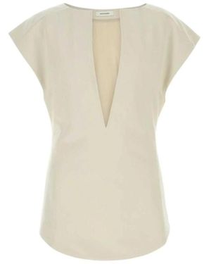 Entire studios V-Neck Top - Natural