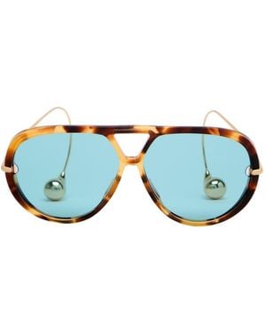 Bottega Veneta Fashion Sunglasses - Blue