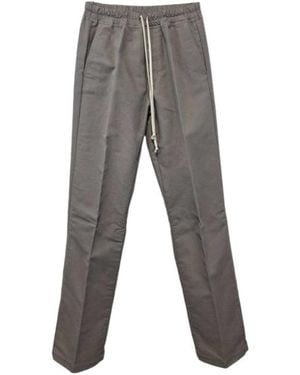 Rick Owens Drawstring Casual Trousers - Grey