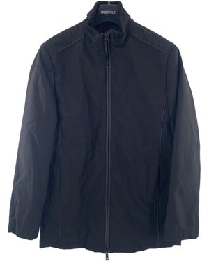 KARL LAGERFELD Zipper Long-Sleeved Casual Jacket - Blue