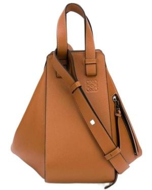 Loewe Hammock Shoulder Bag - Brown