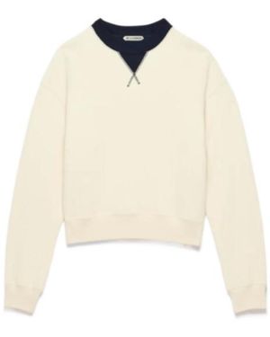 JW Anderson Contrast Crew Neck Knitwear - White