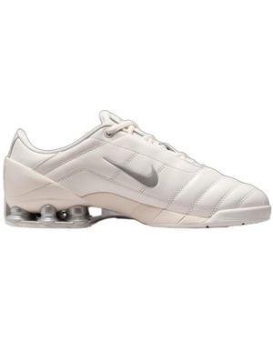 Nike Total 90 Shox Lace-Up Sneakers - White
