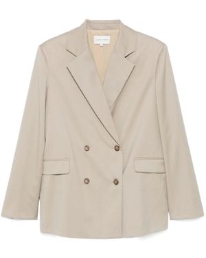 Loulou de Saison Long-Sleeved Suit Jacket - Natural