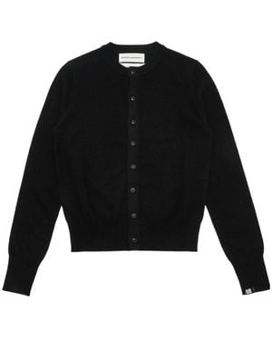 Extreme Cashmere Little 2 Crew Neck Cardigan - Black