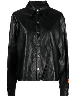 Heron Preston Long-Sleeved Shirt - Black