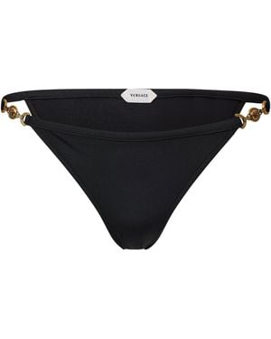Versace Stylish Bikini Bottoms - Black