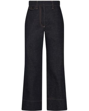 Brunello Cucinelli Darkwash Relaxedfit Jeans - Blue
