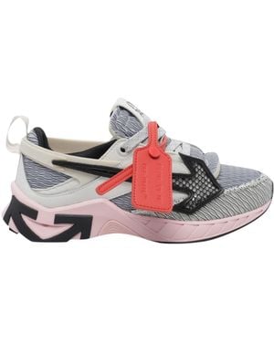 Off-White c/o Virgil Abloh Space Memo Lace-Up Trainers - Grey