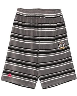 Martine Rose Striped Shorts - Grey