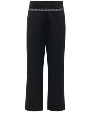 Maison Margiela Straight-Leg Trousers - Black