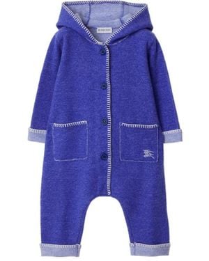 Burberry Wool Jumpsuit - Blue