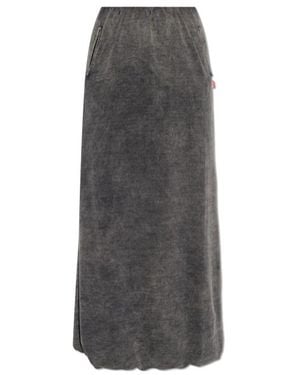 DIESEL O-Tulip Long Skirt - Grey