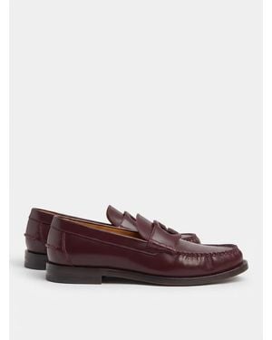 Gucci Interlocking G Loafers - Purple