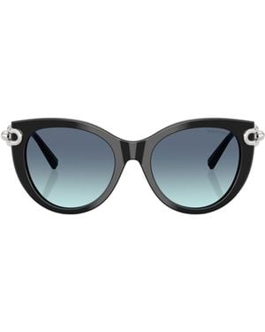 Tiffany & Co. Geometric Sunglasses - Blue