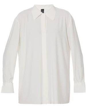 Norma Kamali Boyfriend Nk Collared Shirt - White