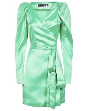 ROTATE BIRGER CHRISTENSEN Long-Sleeved Dress - Green