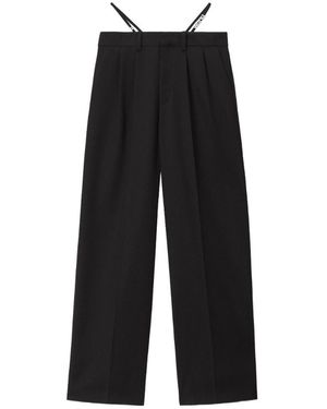 Alexander Wang G-String Low-Waisted Trousers - Black
