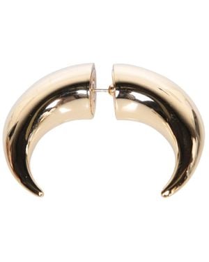 Marine Serre Moon Single Earring - Metallic