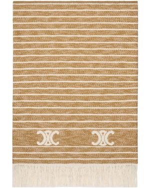 Celine Triomphe Beach Fouta - Natural