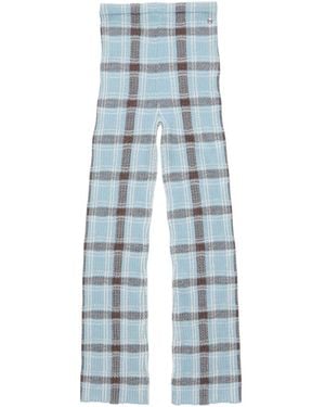 Acne Studios Checked Trousers - Blue