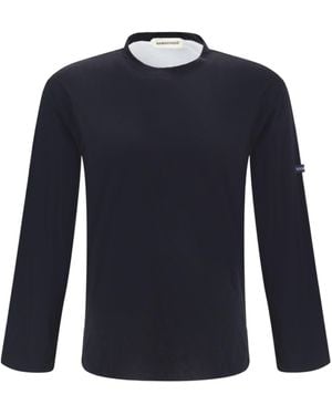 NAMACHEKO Logo Patch T-Shirt - Blue
