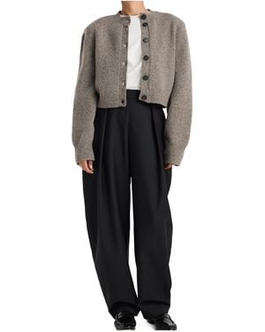 Rohe Single-Breasted Knit Cardigan - Black