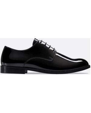 Dior Leather Derby Shoe - Black