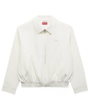 KENZO Signature' Coach Jacket - White