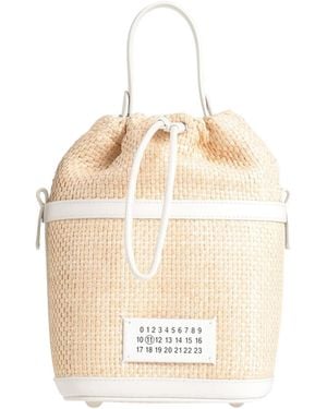 Maison Margiela Two-Tone Handbags - White