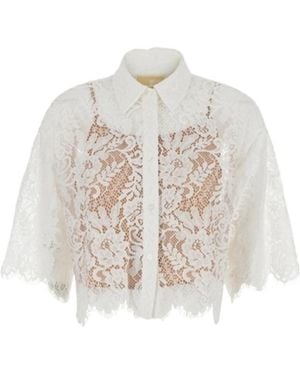 MICHAEL Michael Kors Lace Shirt - White