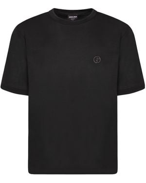 Giorgio Armani Short-Sleeved T-Shirt - Black