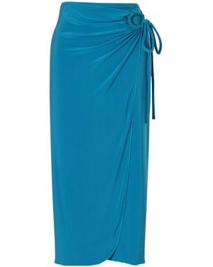 Max Mara Asymmetrical Skirt - Blue