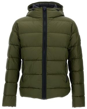 Fay Hooded Puffer Jacket - Green